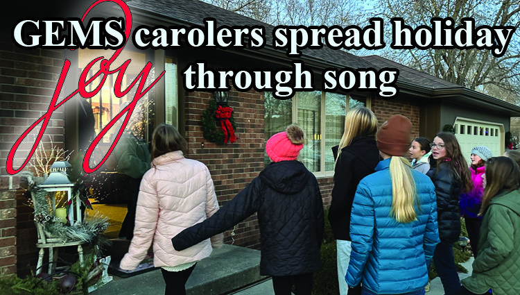GEMS carolers spread holiday joy through song
