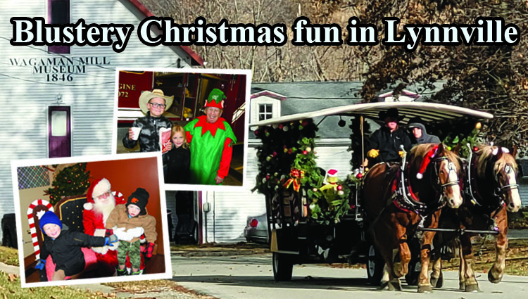 Blustery Christmas fun in Lynnville