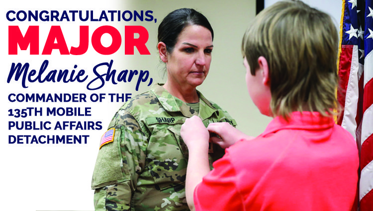 Sharp continues to climb the ranks within the Iowa National Guard