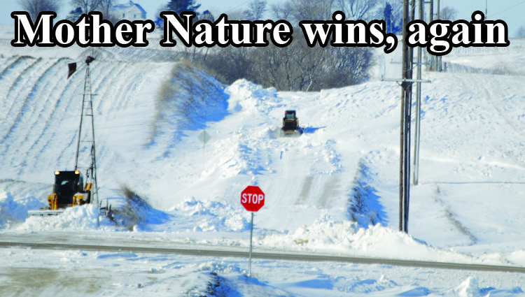 Mother Nature wins, again