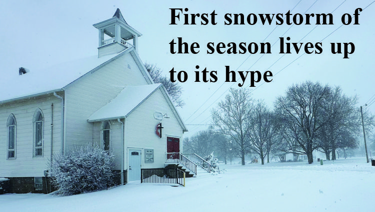 First snowstorm of the season lives up to its hype