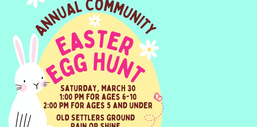 Community Easter egg hunt Saturday