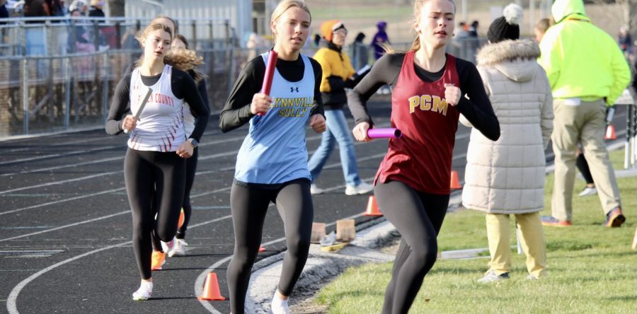 After multiple canceled meets, girls track takes fourth at E-B-F Invite, boys fifth at Baxter