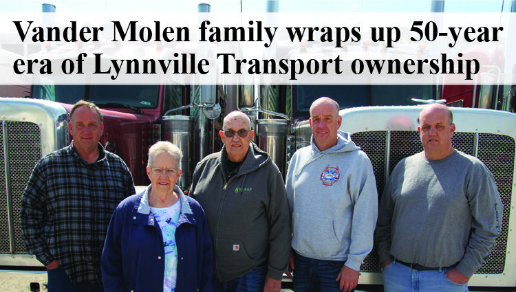 Vander Molen family wraps up 50-year era of Lynnville Transport ownership