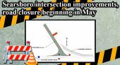 Searsboro intersection improvements, road closures beginning in May