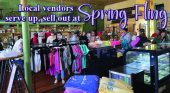 Local vendors serve up, sell out at Spring Fling event