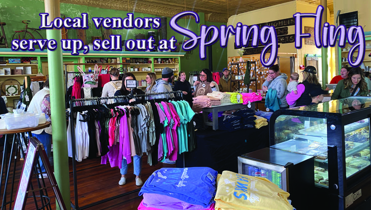 Local vendors serve up, sell out at Spring Fling event