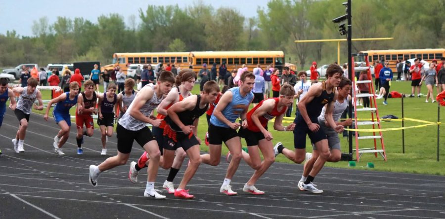 Hawks claim third in rain-delayed SICL Conference Meet