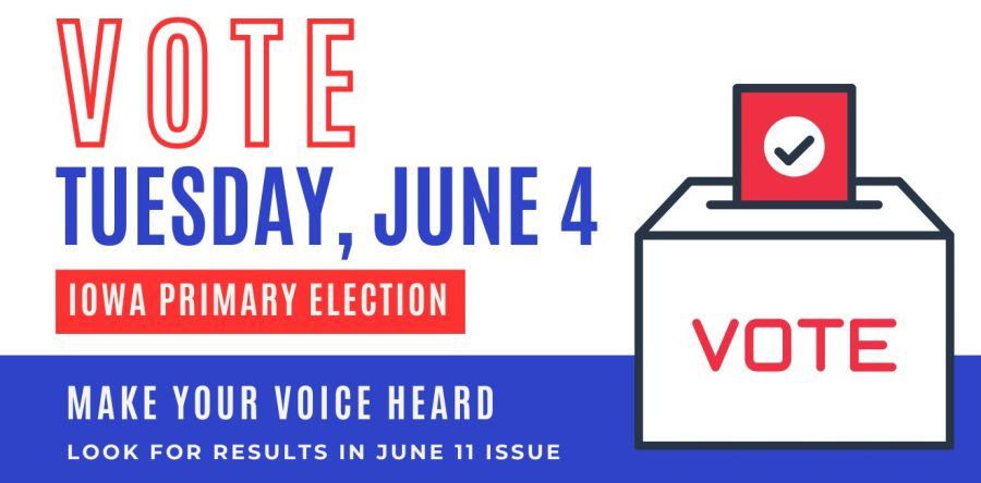 Primary Election is Tuesday, June 4