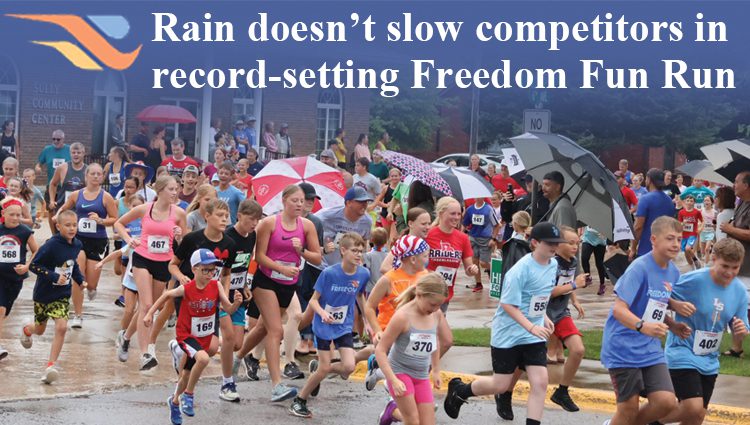 Records fall like rain in Sully’s Freedom Fun Run
