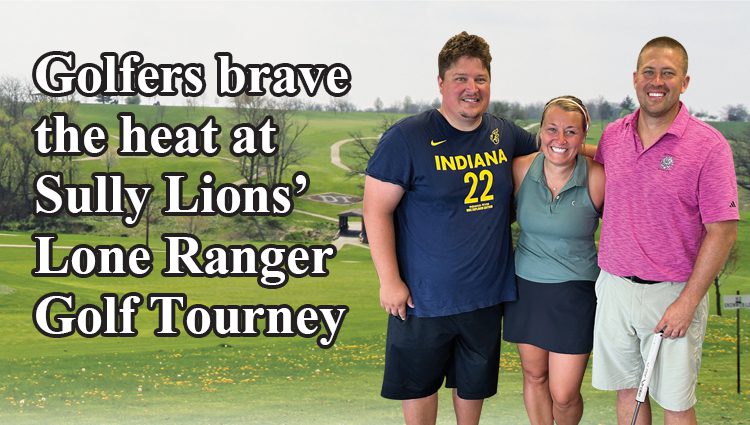 Golfers brave the heat at Sully Lions Lone Ranger Tourney