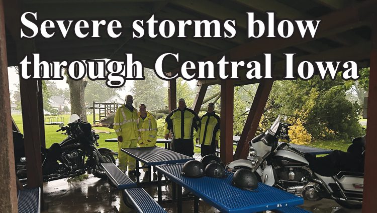 Severe storms blow through Central Iowa