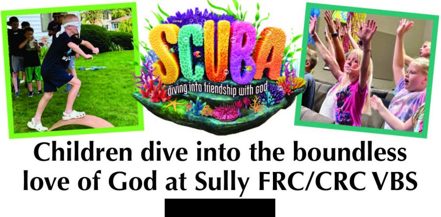 Children dive into the boundless love of God at Sully FRC/CRC VBS