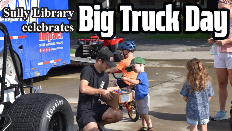 Sully Library’s Big Truck Day draws enthusiastic crowd