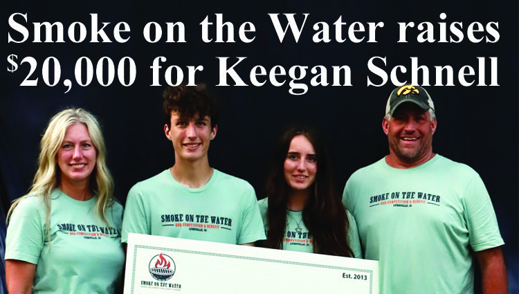 Smoke On The Water raises $20,000 for Keegan Schnell