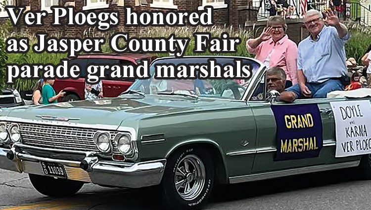 Rural Lynnville couple serves as Jasper County Fair parade grand marshals
