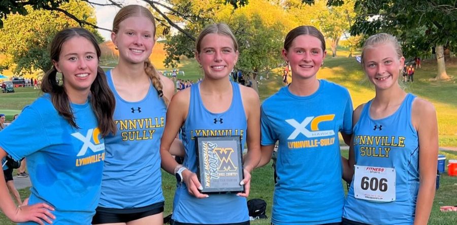 Third straight team title for L-S girls XC, boys finish third