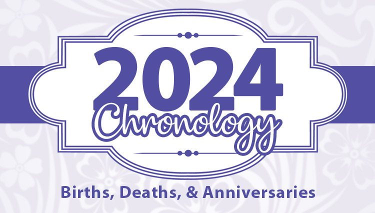2024 Chronology