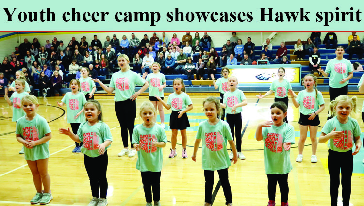 Youth cheer camp showcases Hawk Spirit