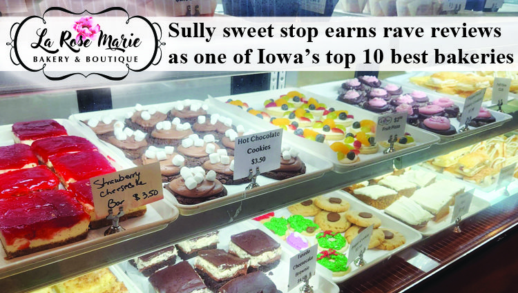 La Rose Marie Bakery & Boutique Sully sweet stop receives top-10 Iowa bakery nod