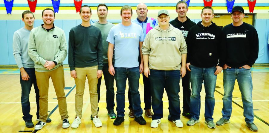 Lynnville-Sully’s 2005 state basketball team honored