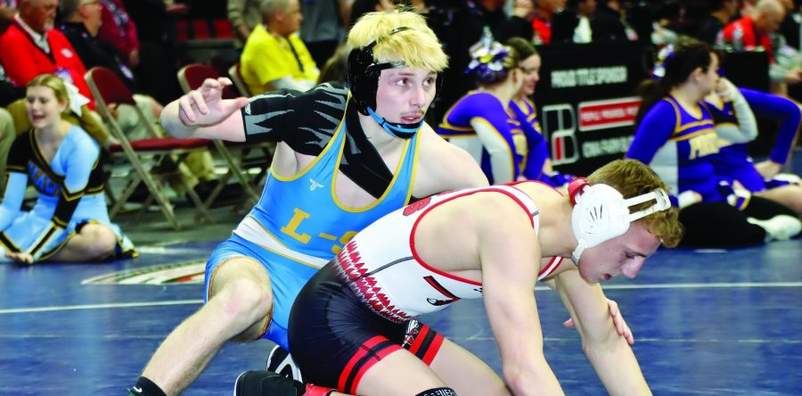 Hawks battle at State wrestling tourney: Mintle becomes the first Hawk to reach the podium at State wrestling in 10 years
