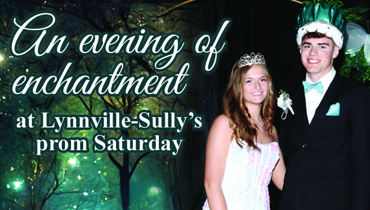 An evening of enchantment at Lynnville-Sully’s prom Saturday