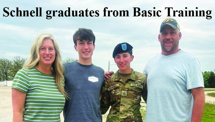 Schnell graduates from Basic Training