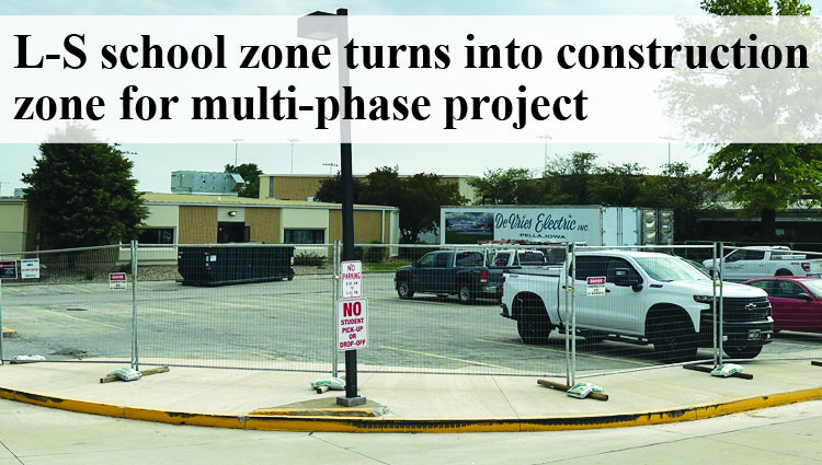 L-S school zone transforms into a construction zone for the first of the three-phase project