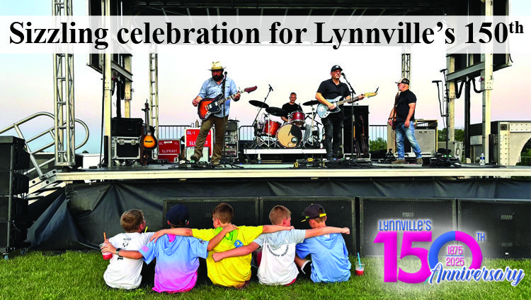 Sizzling celebration for Lynnville’s 150th birthday