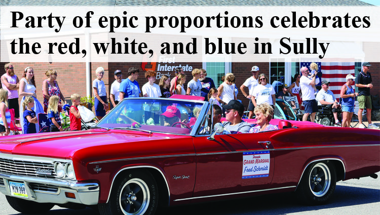 Party of epic proportions celebrates the red, white, and blue