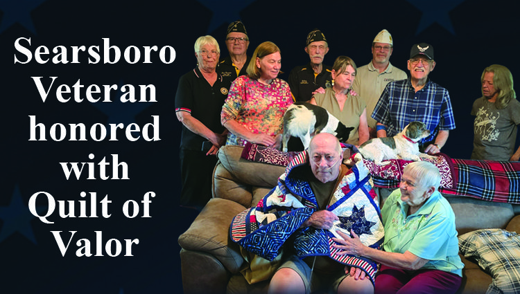 Searsboro veteran honored with Quilt of Valor