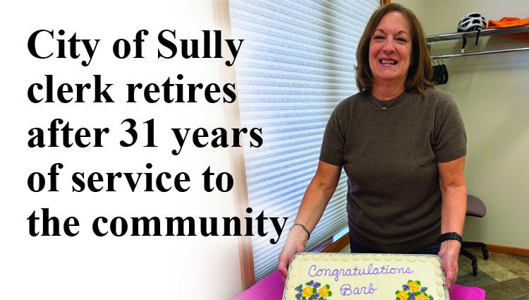 Maasdam retires from Sully City Clerk position