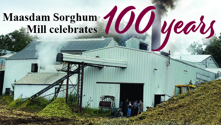 Maasdam Sorghum Mill celebrates a century of sweet success