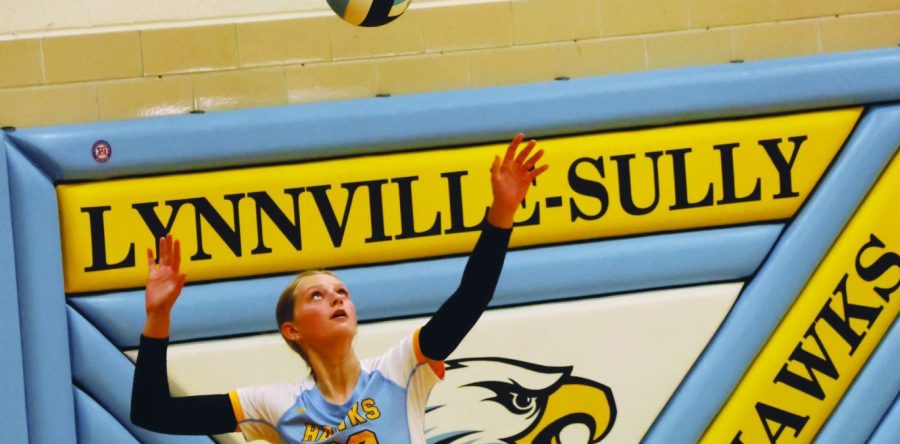 First SICL win in the books for Hawk volleyball