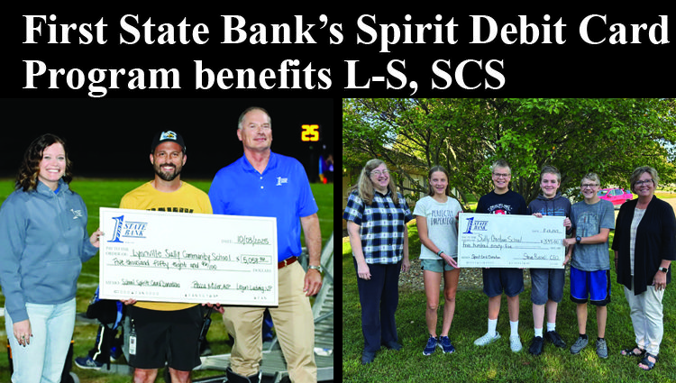 First State Bank Spirit Card Program donates over $17,000 to local schools