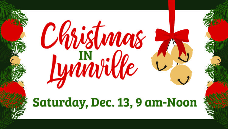 Christmas in Lynnville – Saturday, Dec. 13, 9 a.m.-Noon