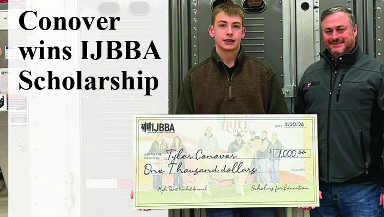 Conover wins IJBBA Scholarship