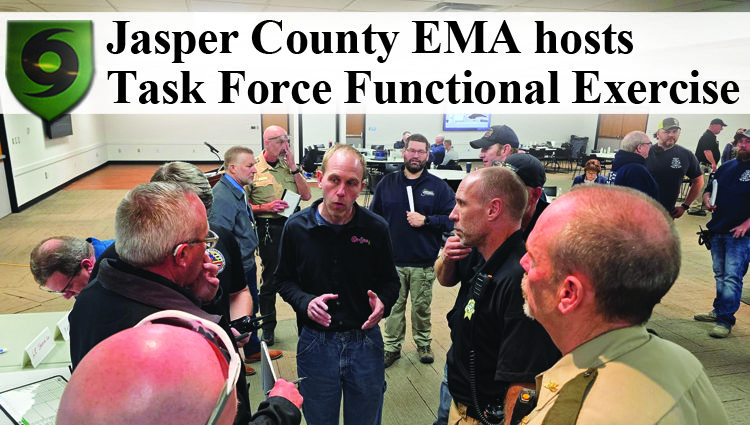 Jasper County EMA hosts Disaster Task Force Functional Exercise