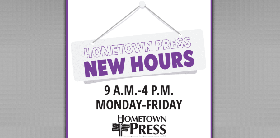New hours at the Hometown Press