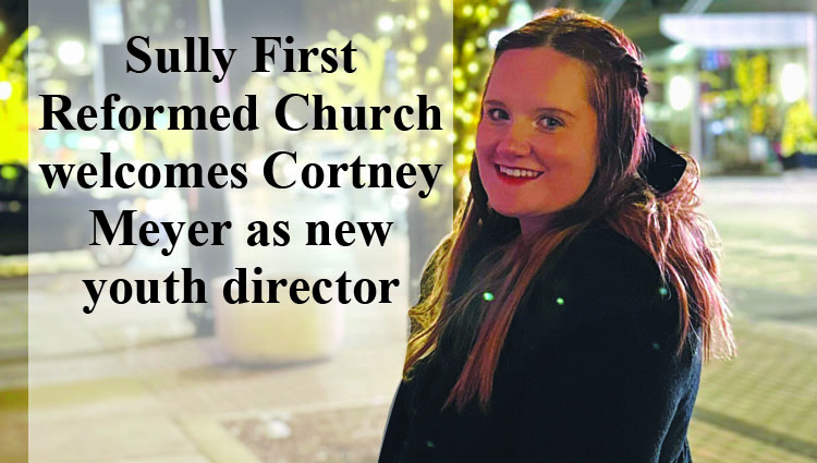 Meyer named new youth director at Sully First Reformed Church