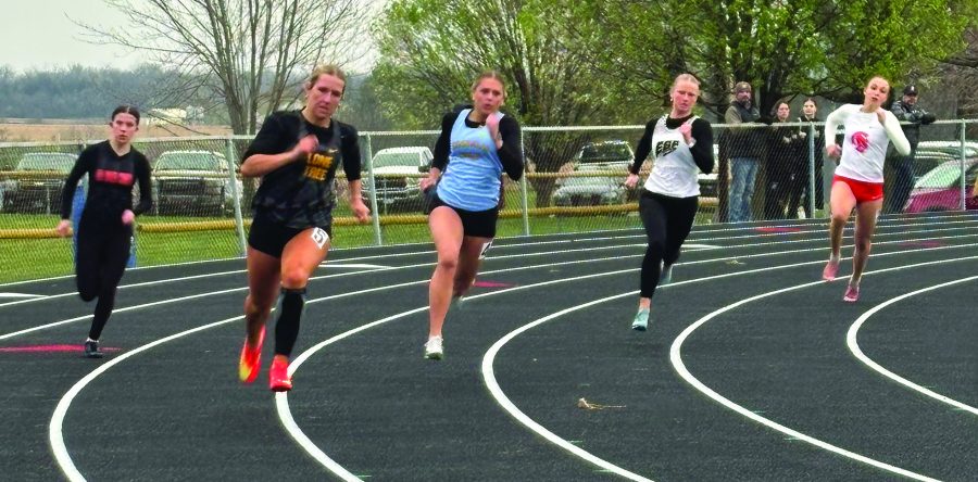 Rain holds off for L-S girls to claim second at EBF