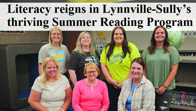 Literacy reigns in Lynnville-Sully’s thriving Summer Reading Program