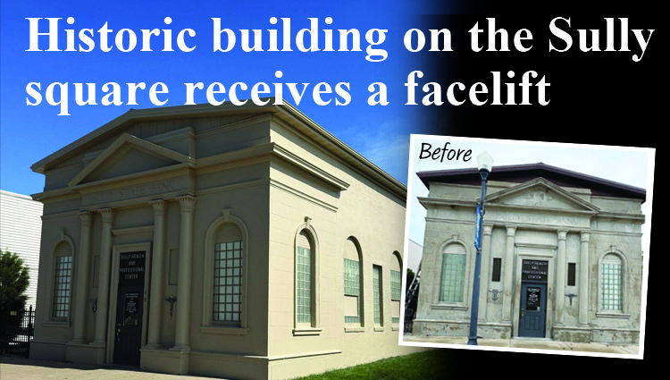 Historic building on the Sully square receives a facelift