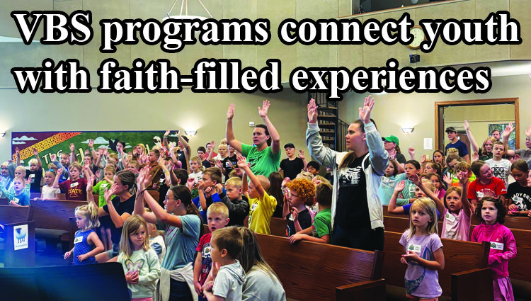 Children explore God’s love at VBS
