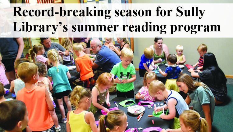 Record-breaking season for Sully Library’s summer reading program