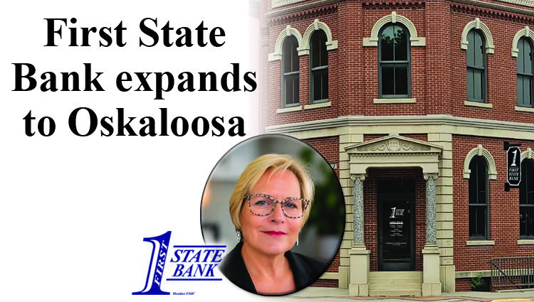 First State Bank expands to Oskaloosa