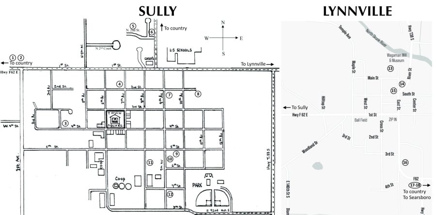 18 City-wide Garage Sales in Sully, Lynnville, and Searsboro