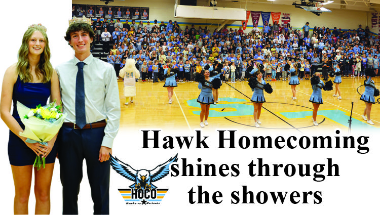 Hawk Homecoming shines through the showers