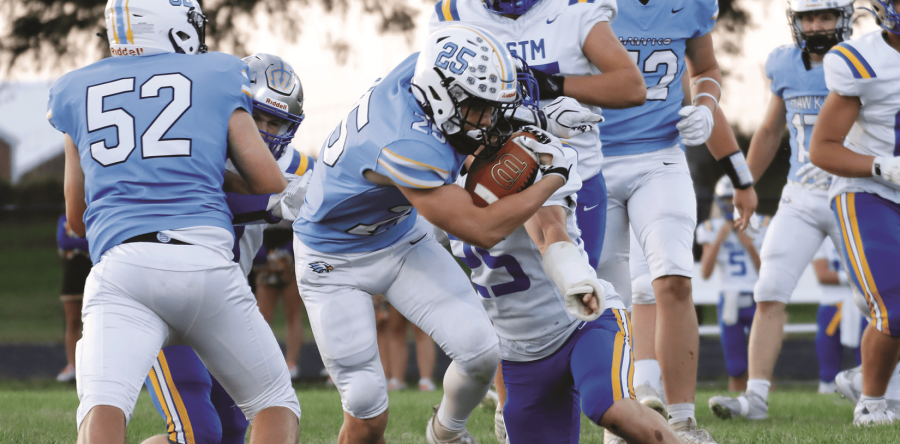 L-S football honors service members in home victory